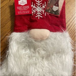 Giant gnome tree topper